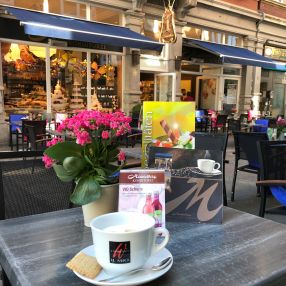 Außenbereich Konditorei Middelberg in Aachen
